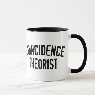 Théoricien de coïncidence - tasse de café