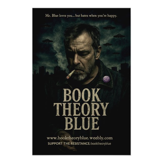 Théorie du livre Poster bleu 01 (Devant)