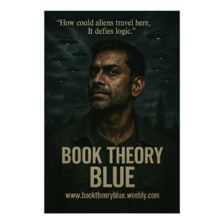Théorie du livre Poster bleu 08