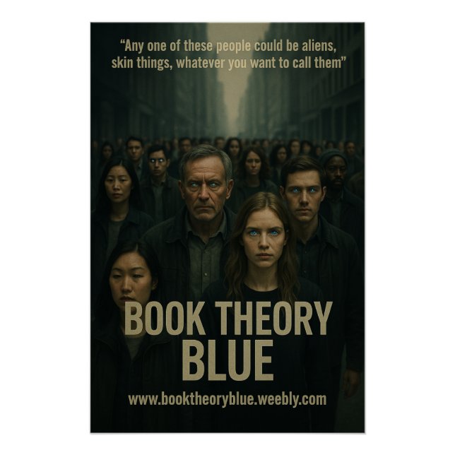 Théorie du livre Poster bleu 11 (Devant)