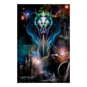 Thera Reine Du Galaxy Poster Parfait