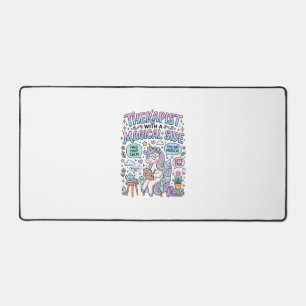 Thérapeute Licorne avec un Cadeau Magique sur le C