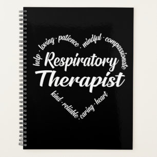 Thérapeute respiratoire Mot de coeur Nuage