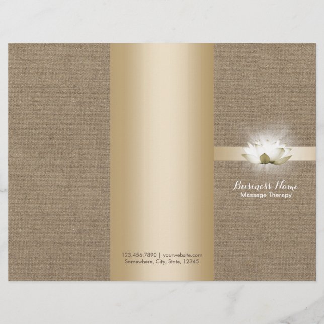 Thérapie de massage Yoga Lumineuse Lotus Buralp Tr (Devant)