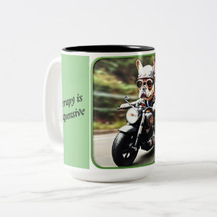 Thérapie est Coûteuse Moker Chien Mug