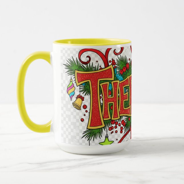 Therapist- Cute Festive Professionals Mug  (Gauche)