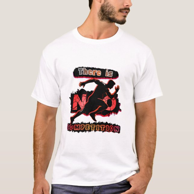There Is No Competition Soccer basic T-Shirt (Devant)