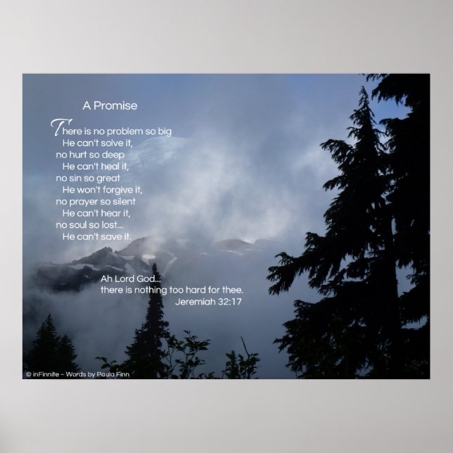 There is no problem...inspirational poster (Devant)