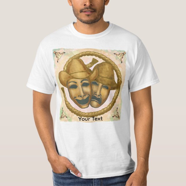 Thespian Cowboy t-shirt  (Devant)