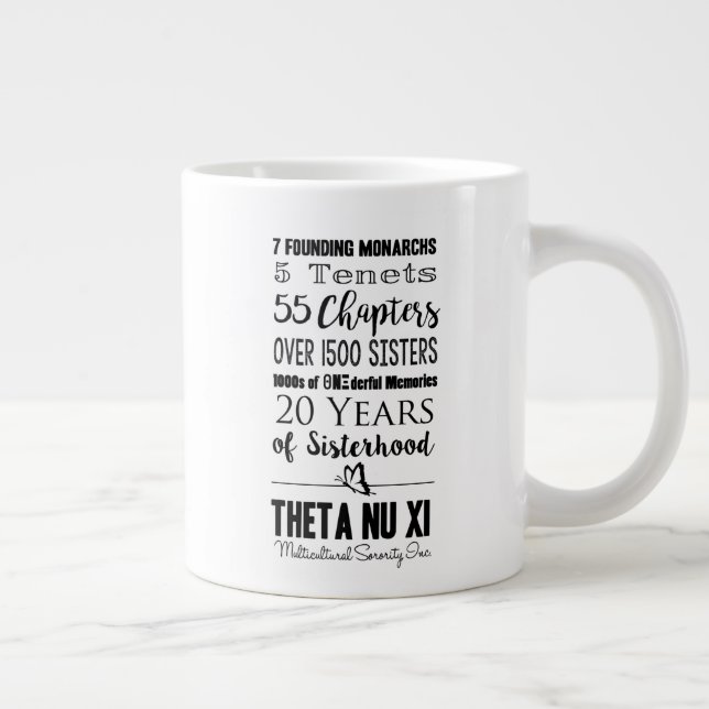 Theta Nu Xi 20e anniversaire de la Mug (Droite)