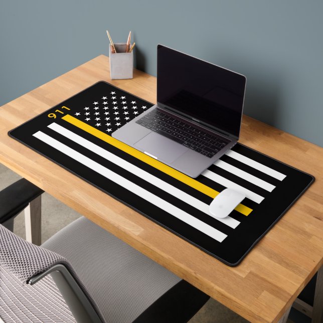 Thin Gold Line Flag (United States) (Bureau 2)