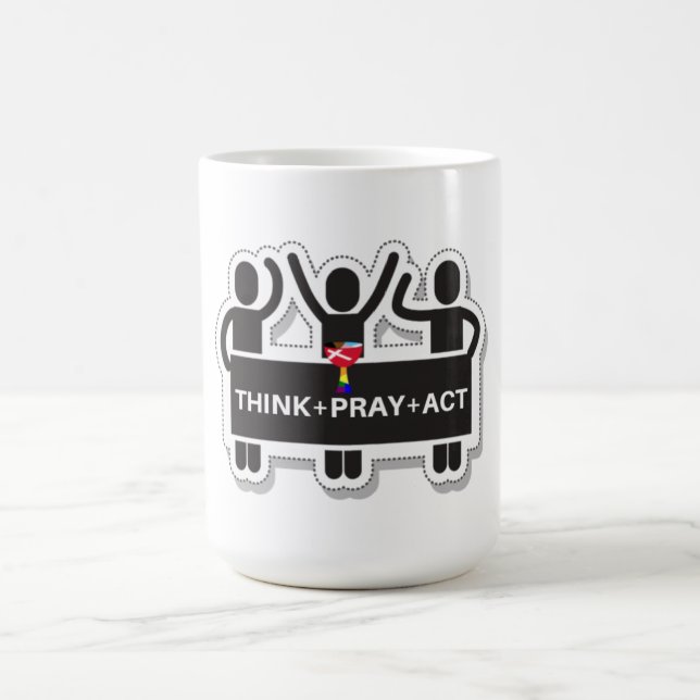 Think+Pray+Act Coffee Mug (Centre)