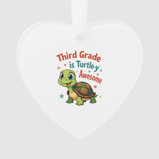 Third grade Turtle-y Awesome 3rd Grade Back to Sch (devant)