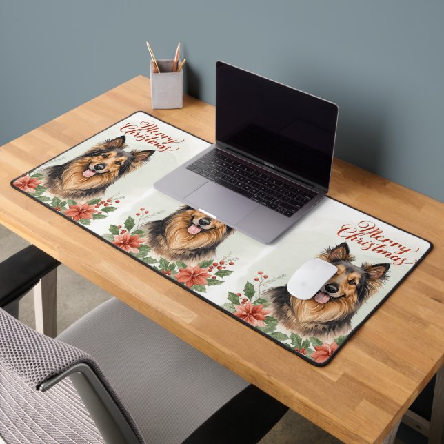This christmas desk mat brightens festive Desk mat (Bureau 2)