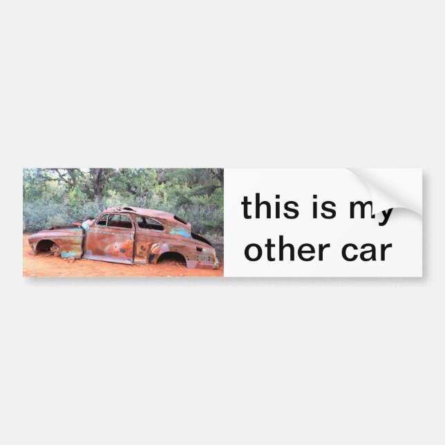 this is my other car bumper sticker (Devant)