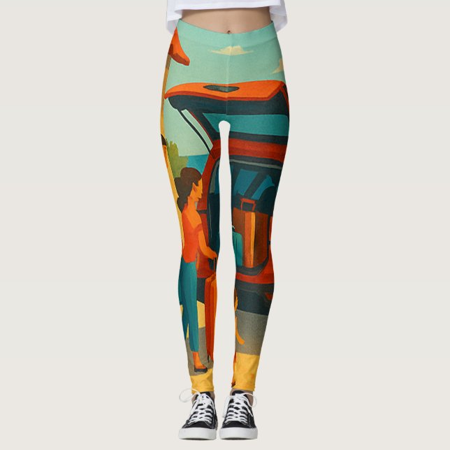 This leggings show your style and happiness  (Devant)