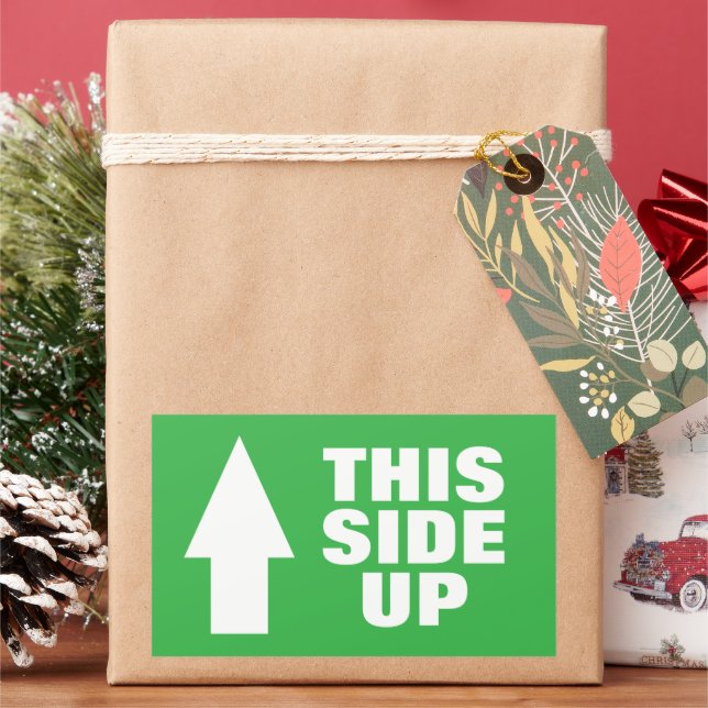 This side up arrow stickers for moving or shipping (vacances)