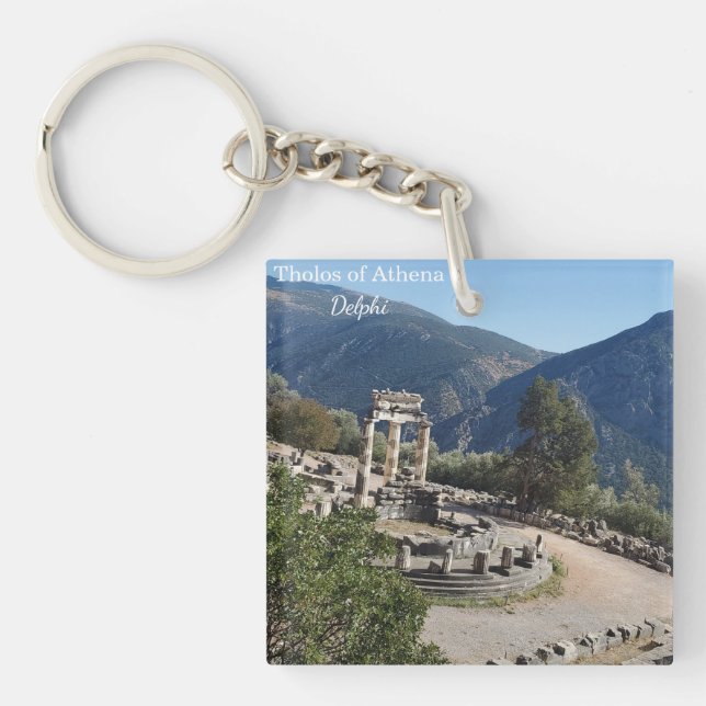 Tholos d'Athéna Delphes Grèce Porte-clés Souvenir (Devant)