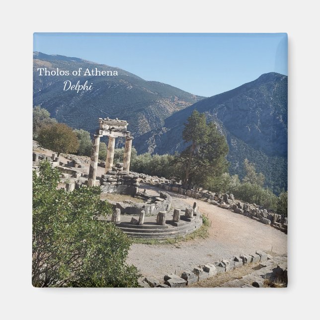 Tholos of Athena Delphi Souvenir Magnet (Devant)