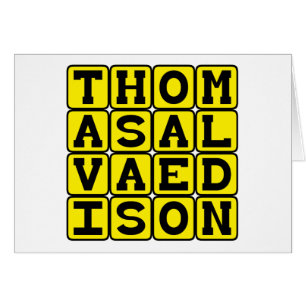 Thomas Alva Edison, inventeur américain