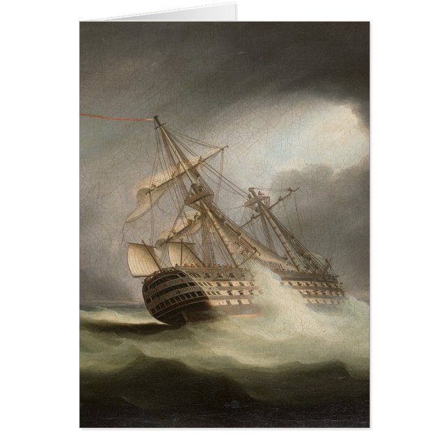 Thomas Buttersworth - H.M.S. "Victoire" (Devant)