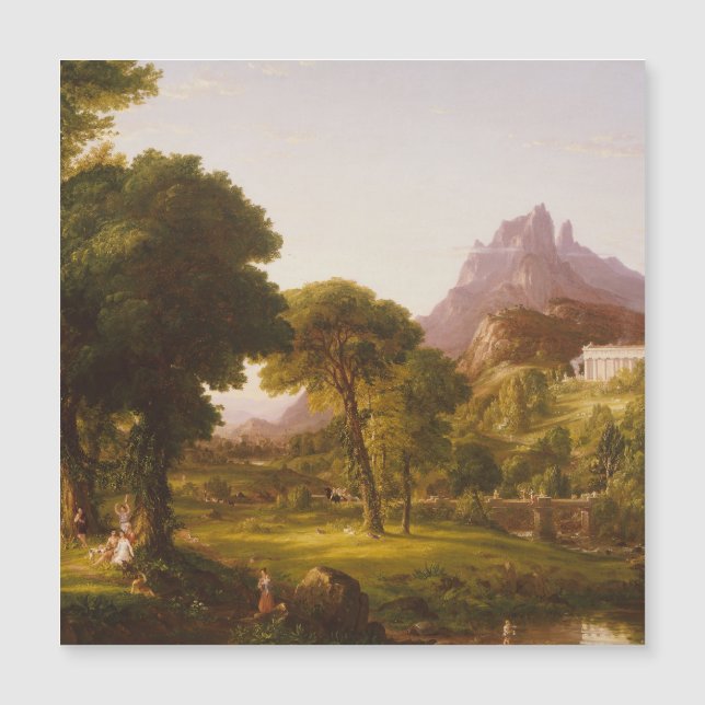 Thomas Cole Dream d'Arcadia (Devant)