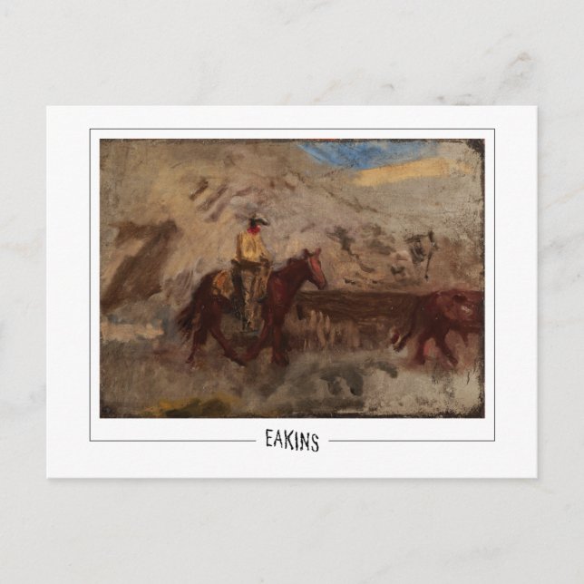Thomas Eakins #10 - Carte postale d'art fin (Devant)