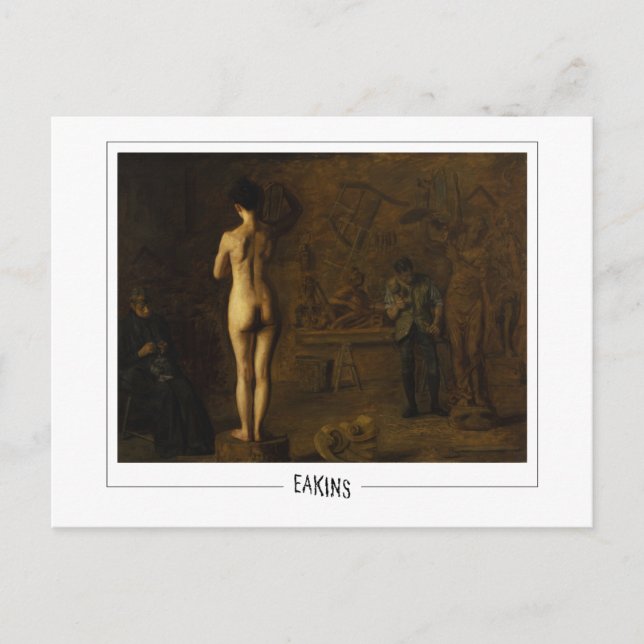 Thomas Eakins #1 - Carte postale d'art (Devant)