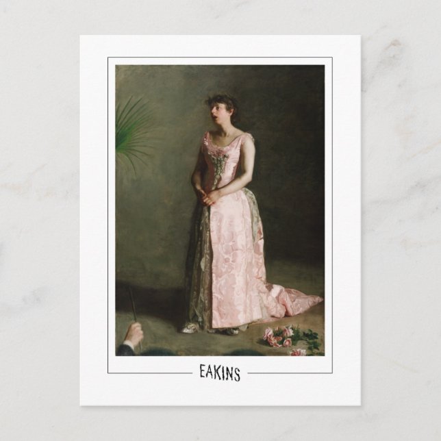 Thomas Eakins #22 - Carte postale d'art (Devant)
