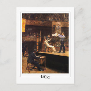 Thomas Eakins #350 - Carte postale d'art fin