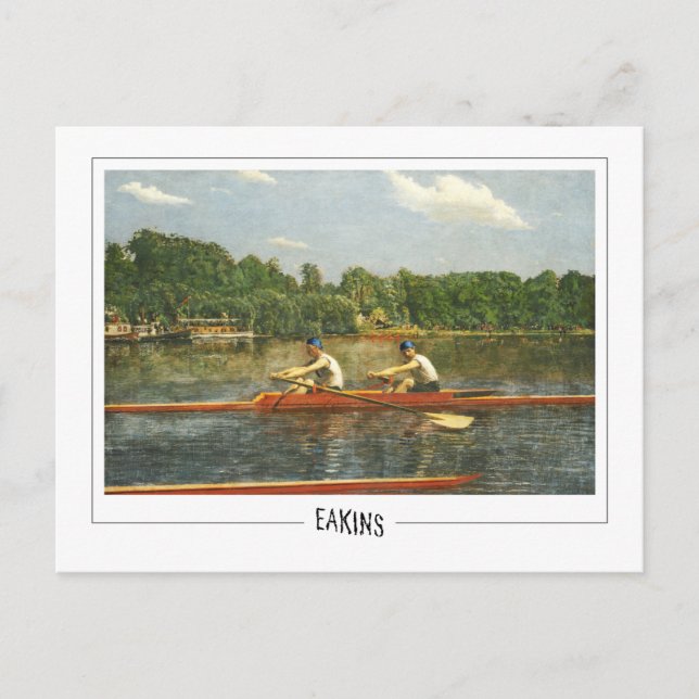 Thomas Eakins #3 - Carte postale d'art fin (Devant)