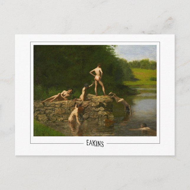 Thomas Eakins #414 - Carte postale d'art fin (Devant)