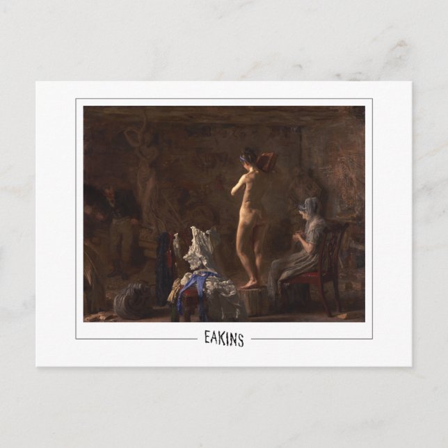 Thomas Eakins #6 - Carte postale d'art fin (Devant)