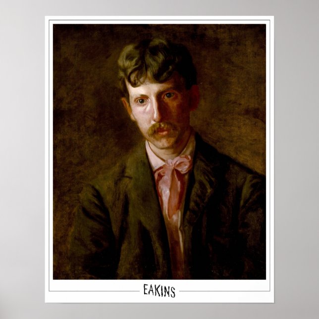 Thomas Eakins Affiche d'art Zedign #13 (Devant)