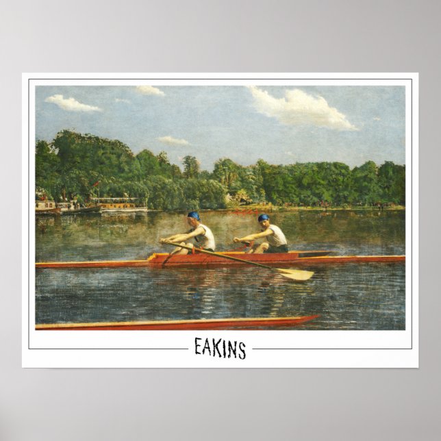 Thomas Eakins Zedign Affiche d'art #3 (Devant)