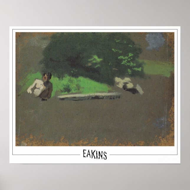 Thomas Eakins Zedign Poster d'art #376 (Devant)