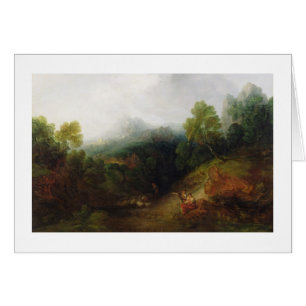 Thomas Gainsborough A Mountain Valley with Rusti
