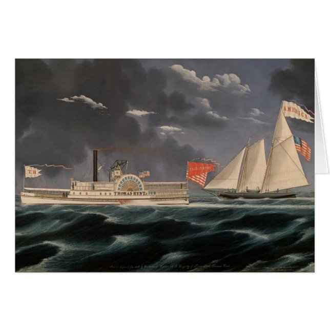 Thomas Hunt et l'America 1852 (Devant horizontal)