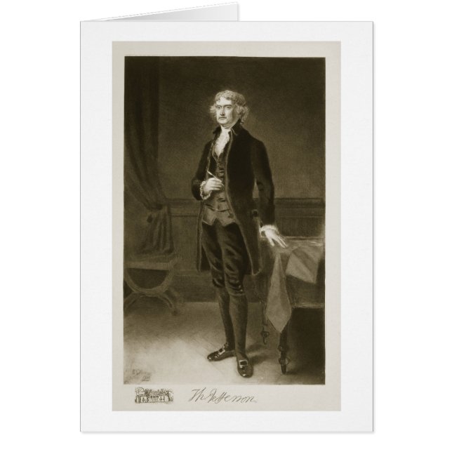 Thomas Jefferson, 3ème président de la stat unie (Devant)