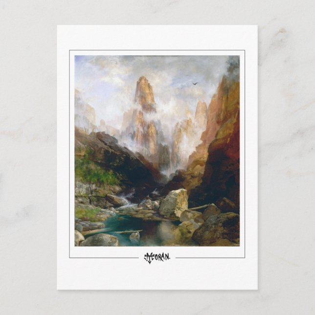 Thomas Moran #10 - Carte postale d'art (Devant)
