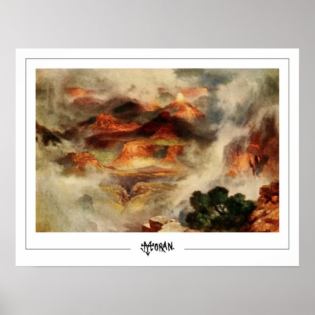 Thomas Moran Zedign Art Poster #12 (Devant)