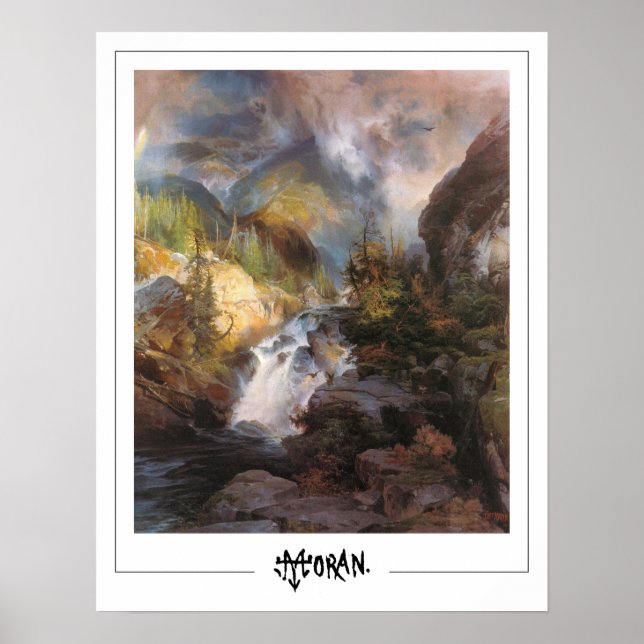 Thomas Moran Zedign Art Poster #13 (Devant)