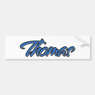 Thomas Nom Autocollant Stickers Autocollant de Voi
