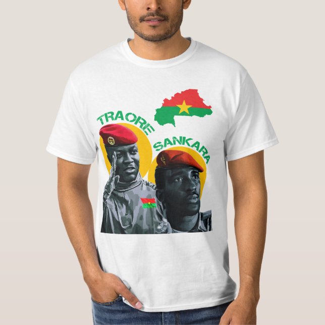 Thomas Sankara & Ibrahim Traore T-shirt (Devant)