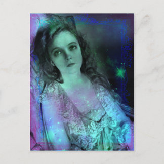 Thomasina - Carte postale Blue Green Dream