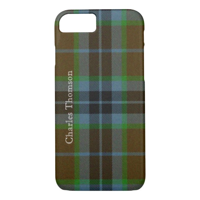 Thomson Tartan Plaid iPhone 7 Coque (Dos)