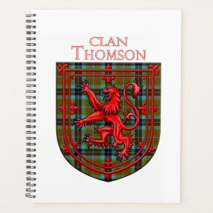 Thomson Tartan Scottish Plaid Lion Rampant