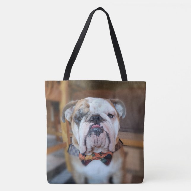 Thor le sac fourre-tout polychrome à bouledogue (Devant)