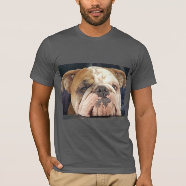 Thor le T-shirt d'adulte de bouledogue (Devant)