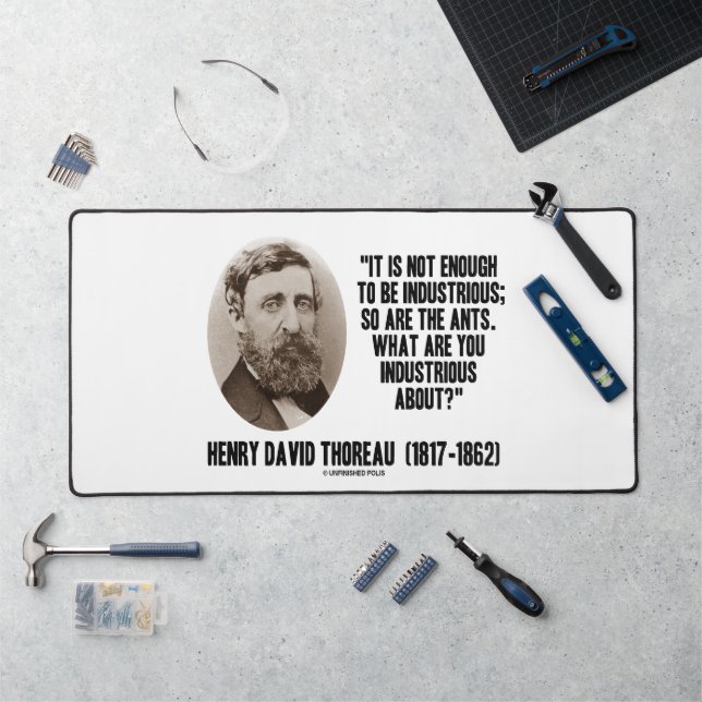 Thoreau Ne Suffit Pas Pour Être Industrielle, De M (Poste de travail)